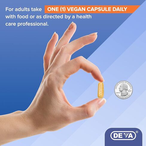 DEVA Vegan Vitamins Digestive Enzymes Plus Supplement - A Unique Blend of Enzymes & Herbs - 90 Capsules, 1-Pack in Saudi Arabia