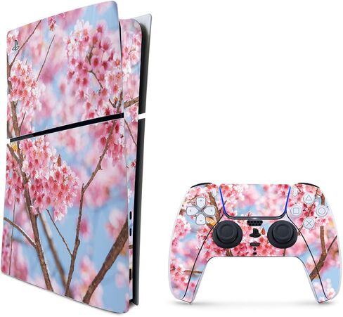 MightySkins Skin Compatible with PlayStation 5 Slim Digital Edition Console Only - Tripping with Friend | Protective, Durable, and Unique Vinyl Decal wrap Cover | Easy to Apply | Made in The USA in Saudi Arabia