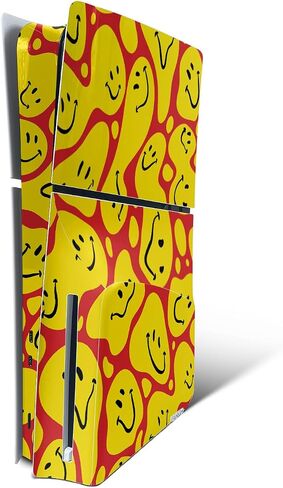 MightySkins Skin Compatible with PlayStation 5 Slim Digital Edition Console Only - Tripping with Friend | Protective, Durable, and Unique Vinyl Decal wrap Cover | Easy to Apply | Made in The USA in Saudi Arabia
