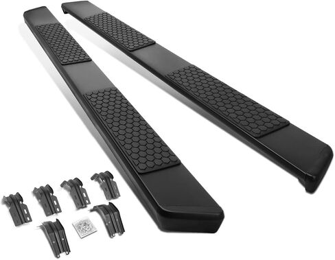 DNAMotoring STEPB-6O-014-BK Mild Steel 6" Side Step Nerf Bar Running Board in Saudi Arabia