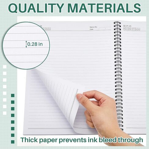 Henoyso 5 Pieces Jumbo Left Handed Notebook 100 Sheets/200Pages Left Handed Notebook 11 x 9 Inches Spiral Notebook Lefty Notebooks for Easier Left Handed Use Supplies (Morandi Color) in Kuwait