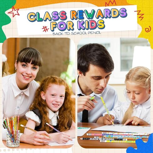 Ctosree Welcome Back to School Pencils First Day of School Student Pencils with Eraser Unsharpened HB Pencils School Stationery Bulk Pencils for Classroom Reward School Party Supplies (60 Pcs) in Saudi Arabia