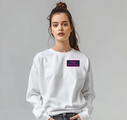 رقعات حروف أبجدية وردية ساخنة، أنا لست مثاليًا ولكن أنا إصدار محدود من الحديد المطرز على الرقع، هدايا قوة الفتيات in Kuwait