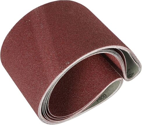 6 Pack 6 x 48 Inch Aluminum Oxide Cloth Sand Belt 60 80 120 150 240 400 Grit Sander Sandpaper in Saudi Arabia