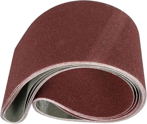 6 Pack 6 x 48 Inch Aluminum Oxide Cloth Sand Belt 60 80 120 150 240 400 Grit Sander Sandpaper in Saudi Arabia