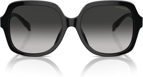 Coach Women's Hc8395f Low Bridge Fit Square Sunglasses in Saudi Arabia