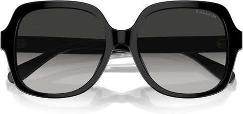 Coach Women's Hc8395f Low Bridge Fit Square Sunglasses in Saudi Arabia