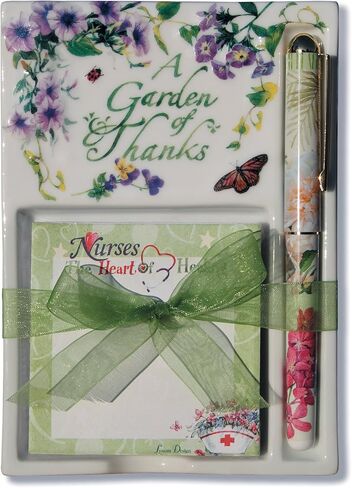 Lissom Design Sticky Notes - Designer Self-Stick Note Pad for Home or Office Self-Adhesive Notepad, 75-Sheets, Nurse - Heart of Healing in Saudi Arabia