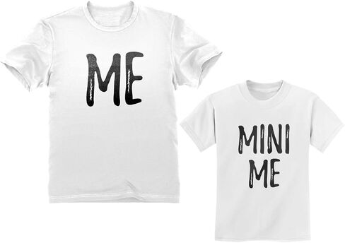 Dad and Son Matching T-Shirts Funny Me & Mini Me Matching Set Outfit in Saudi Arabia
