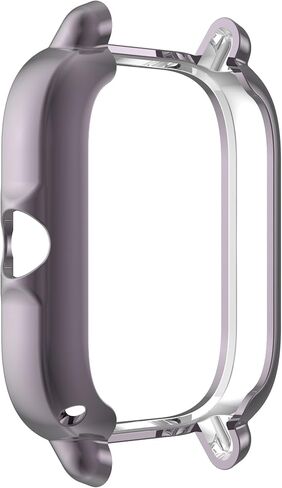 TenCloud Cases Compatible with Amazfit GTS 3 Smartwatch Men Women Watch Case Soft TPU Shockproof Bumper Cover Screen Protector Case for Amazfit GTS 3 (Black+Gray+Clear) in Kuwait