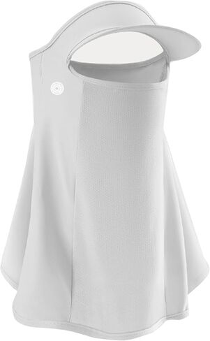 Women's Sun Hat Face Mask Summer Cooling Neck Gaiter Breathable Beach Hat Outdoor UV-Protection Fishing Hat in Kuwait