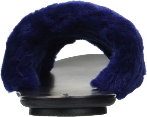 Loeffler Randall Womens Isabel Shearling Slip-On Slide Sandals in Saudi Arabia