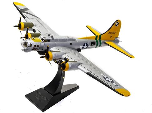 كورجي دييكاست بوينغ B-17G القلعة الطائرة "عربة الحليب" 1:72 الحرب العالمية الثانية طائرة عسكرية أمريكية دمية لعرض الملابس AA33321 in Kuwait