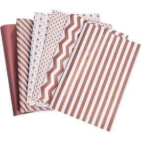 OFFIZON 120 Sheets of Gold Wrapping Tissue Paper, 13.5x20 Inches Gift Wrapping Paper, Carft Party Favor Decoration for Handicrafts (35x50cm)