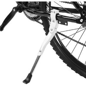 VGEBY1 Bike Kickstand, Aluminium Alloy Cycling Side Support Kick Stand Adjustable Rear Mount Stand Fits for 16" 20" 24" 26" Bike