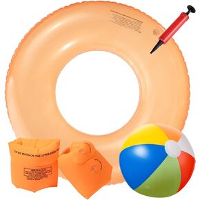 30" Pool Swim Tubes Rings, Inflatable Pool Floats, Swim Tube Raft, Pool Toys Floats for Adults Kids