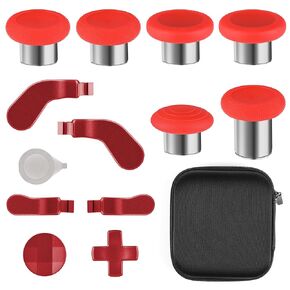 Lierhyt Elite Series 2 Accessories,Gaming Metal Replacement Kit,Includes 4 Elite 2 Controller Paddles,6 Swap Joysticks,2 D-Pads,1 Adjustment Tool and Button Organizer (Blue) in Kuwait