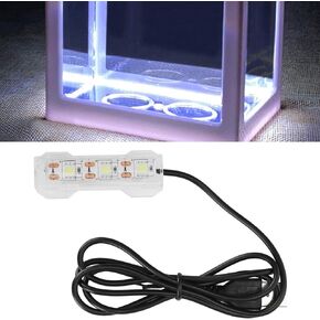 AYNEFY Aquarium Plant Light,USB Small Fish Tank LED Landscape Light Aquarium Water Plant Light Desktop Fish Tank Decoration LED Lamp for Daily Lighting