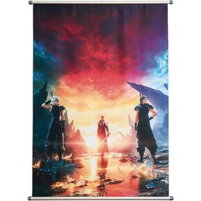 Square Enix Final Fantasy VII Ever Rebirth Wall Scroll