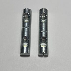 Cross Dowel Barrel Nut Dual End Sleeves Hardware for IKEA Furniture Part # 110912 (2 Pack)