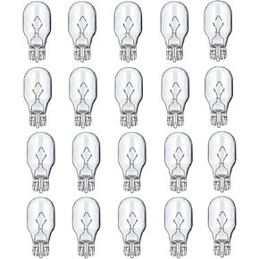 4W 12V T5 Light Bulbs for Landscape Light Bulbs/ Wedge Base Low Voltage Lights Bulbs/ Garden Light Bulbs/ Deck Light Bulbs/ Yard Light Bulbs/ Malibu Bulbs - 20 Pack (4W)