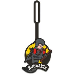 Lego Harry Potter Silicone Luggage Tag for Travel, Suitcase, Backpack, Summer Beach Bag - Quidditch (53249), Flexible, writable Surface on Back for Identification. Measures Approx. 7"