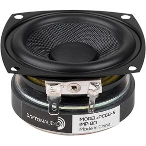 Dayton Audio PC68-8 2-1/2" Full-Range Poly Cone Driver