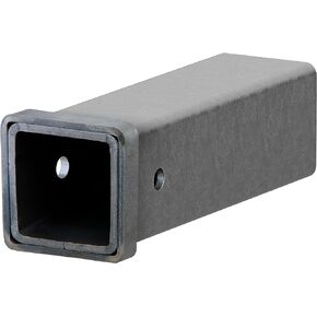 CURT 49517 3 x 12-Inch Weld-On Raw Steel Trailer Hitch Receiver Tube, 5/8-In Pin Hole