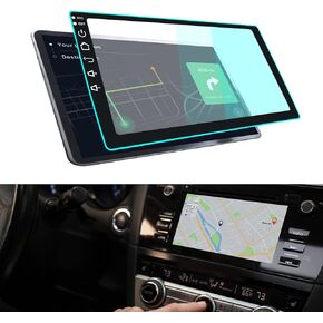 Car Navigation Screen Protector, Car Screen Tempered Glass Protector, Car Touchscreen Protector, Car Interior Accessories Universal for Most Cars (Transparent HD, 9inches)