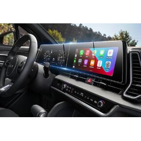 Screen Protector For kia Sportage 2023 2024 12.3-inch Dual Panoramic Displays,Anti-Explosion & Scratch,HD Clear,Premium Navigation Accessories
