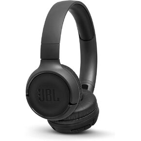 JBL Tune 500BT Wireless On-Ear Headphones - Black (Renewed)