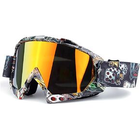 Motorcycle Motocross MX Racing Goggle Dirtbike Cycling Goggles Skiing Adjusted Strap KG31