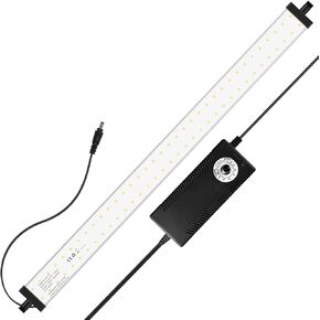 Light Bar for 32x32 inch Photo Studio Light Box, 70 LED Beads 360° Rotating Dimming Light Panel Kit, 1 Light Bar, 1 Adapter