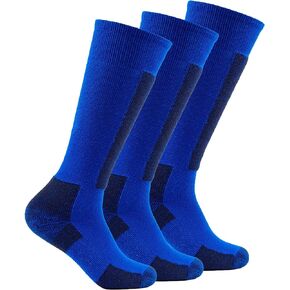 Thorlos Unisex Skiing Light Cushion Over-Calf 3pp
