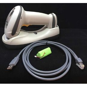Motorola Symbol LS4278 USB Wireless Barcode Scanner - Biege (Renewed)