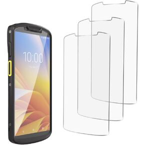 3pcs Tempered Glass Screen Protector for Zebra Symbol TC53 TC58 Handheld Barcode Scanner Mobile Computer,9H Scratch-resistant HD Protective Film