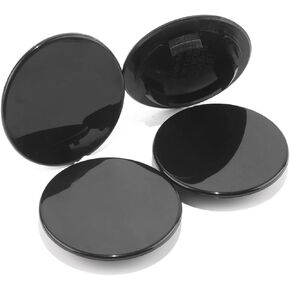 54mm 2.15in Wheel Center Caps for BBS 56.24.012 Set 4pcs Black (Outer:2.15in Inner:2in)