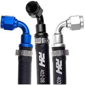Red Horse Performance 402-08-20-08 402 Series Black Push Lock Hose -20 Feet