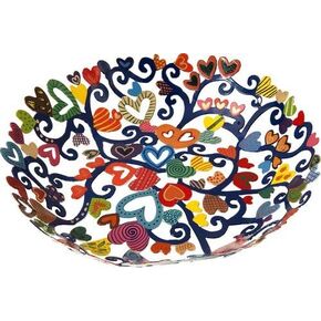 Yair Emanuel Fruit Bowl Serving Salad Centerpiece
