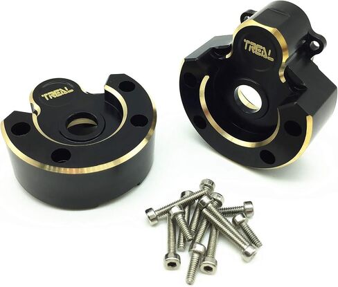 Treal Brass Heavy Weight Outer Portal Housing 62g(2pcs) for Redcat GEN8 Scout II (Black) in Saudi Arabia
