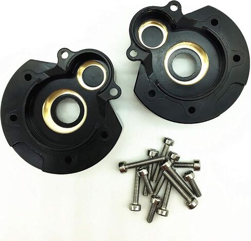 Treal Brass Heavy Weight Outer Portal Housing 62g(2pcs) for Redcat GEN8 Scout II (Black) in Saudi Arabia