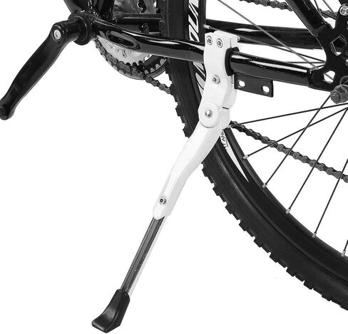 VGEBY1 Bike Kickstand, Aluminium Alloy Cycling Side Support Kick Stand Adjustable Rear Mount Stand Fits for 16" 20" 24" 26" Bike in Saudi Arabia