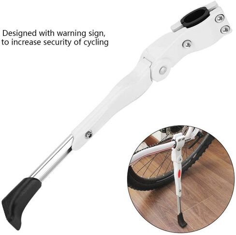 VGEBY1 Bike Kickstand, Aluminium Alloy Cycling Side Support Kick Stand Adjustable Rear Mount Stand Fits for 16" 20" 24" 26" Bike in Saudi Arabia