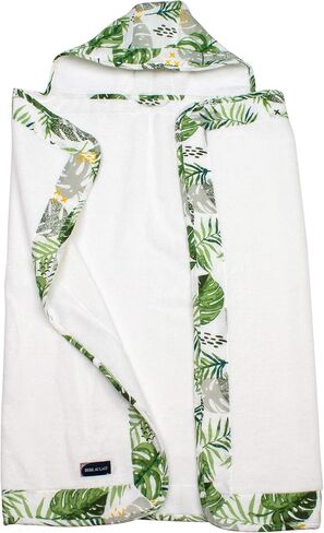 Bebe au Lait Soft Terry Cloth and Muslin Hooded Baby Towel, 0-24 Months - Saguaro Cactus in Saudi Arabia