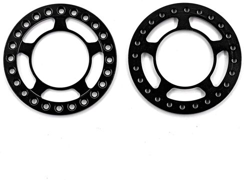 RC 4 قطع 1.9 بوصة حلقة عجلة Beadlock حلقة عجلة بديلة لـ 1/10 RC الزاحف المحوري SCX10 90046 TRX4 (النوع الأسود 3) in Kuwait