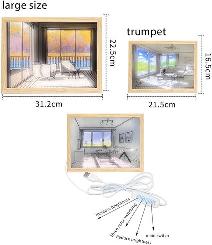 ديكور لوحة الإضاءة، إطار صورة ظل الشمس المشرقة لغرفة المعيشة وغرفة الدراسة ديكور جداري فني (جرو يتشمس في الشمس، 8.5 × 6.5 بوصة) in Kuwait