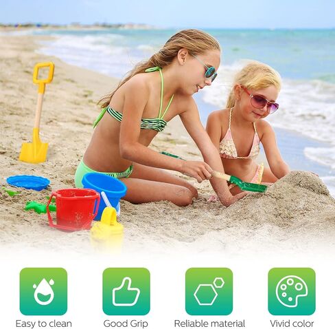 16 Pieces Kids Sand Shovels Bulk for Digging 16 Inch Long Wooden Garden Tool Shovels Small Beach Shovel with Plastic Spade Handle for Adults Gardening Tools Wood Handle Spade for Sand Snow in Saudi Arabia