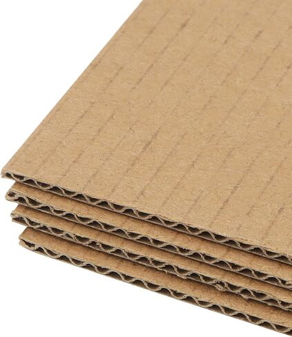 100 عبوة من الورق المقوى المموج مقاس 9 × 12 بوصة، وألواح من الورق المقوى السميك 2 مم، وحشوات تغليف مسطحة للشحن والبريد والحرف اليدوية in Kuwait