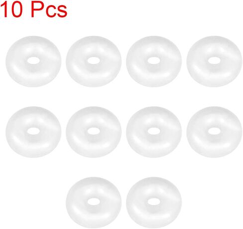 حلقة دائرية من السيليكون من uxcell، 16 مم OD، معرف 12 مم، عرض 2 مم، حشية حلقات ختم VMQ، أبيض، عبوة من 10 قطع in Kuwait
