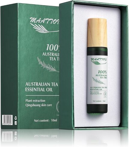 زيت شجرة الشاي العطري (100% زيت شجرة الشاي الأسترالي الأساسي) - لتنظيف البشرة، والعلاج العطري، وإضافته إلى الشامبو، وغسول الجسم، والبلسم، وغسول التنظيف (0.34 أونصة سائلة (10 مل)) in Saudi Arabia